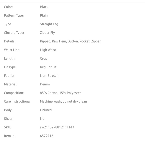 Large Fringe Cutt off Shorts High Waist Jean Shorts - Picture 6 of 6